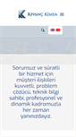 Mobile Screenshot of kivanckimya.com.tr